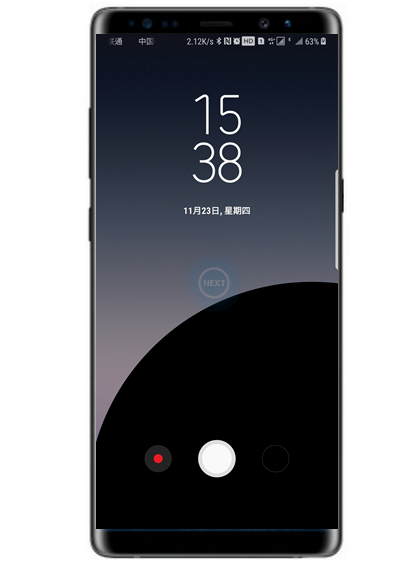 三星note8怎么快速啟動相機