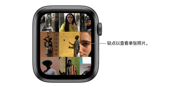 Apple Watch Series 4 耐克智能手表怎么瀏覽照片