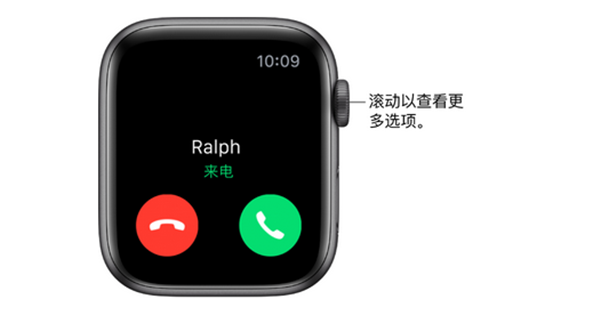 Apple Watch Series 4 耐克智能手表怎么打電話