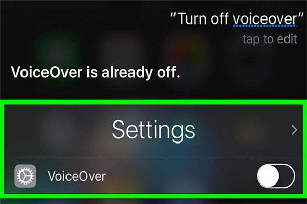 蘋果voiceover功能怎么關(guān)閉