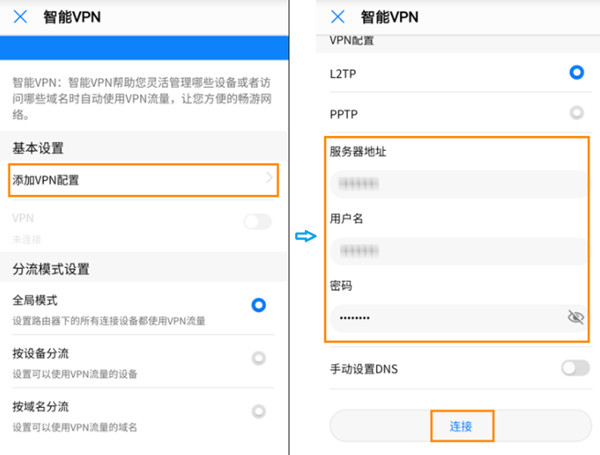 華為路由WS5200怎么配置使用“智能 VPN“應(yīng)用