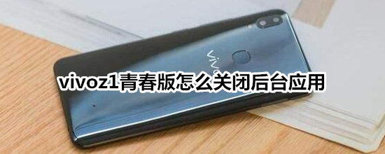 vivoz1青春版怎么关闭后台应用