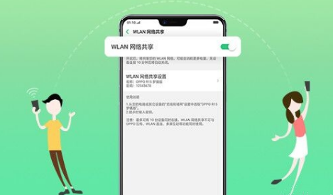 oppor15 wifi共享怎么打开