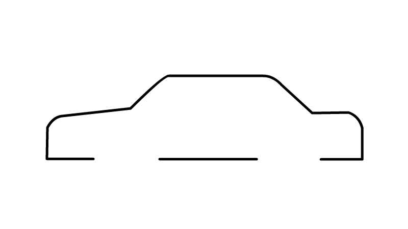 警车简笔画