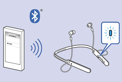 索尼WI-C400耳機怎么連接藍牙