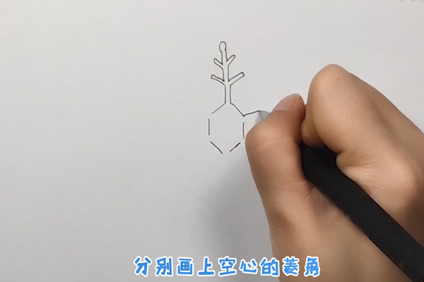 雪花简笔画