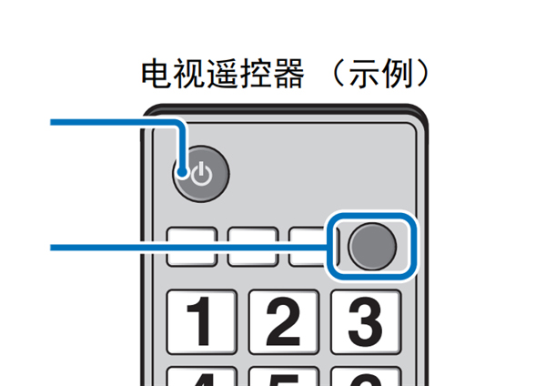 雅馬哈YSP-2700回音壁音箱怎么通過電視遙控器操作本機