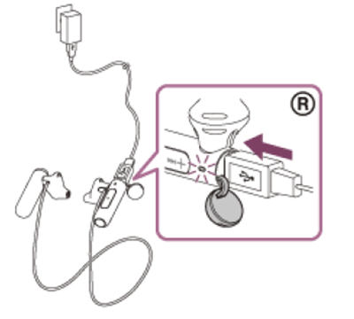 索尼WI-SP500耳機怎么充電