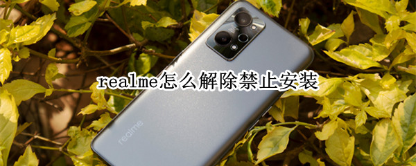 realme怎么解除禁止安裝（realme怎么解除禁止安裝權(quán)限）