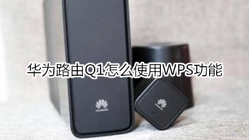 華為路由Q1怎么使用WPS功能