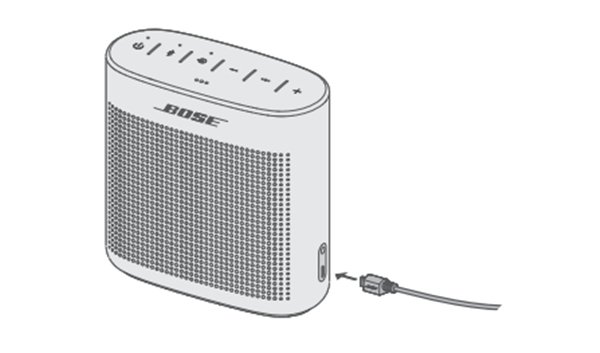 Bose SoundLink Color2蓝牙音响接通电源的图文教程