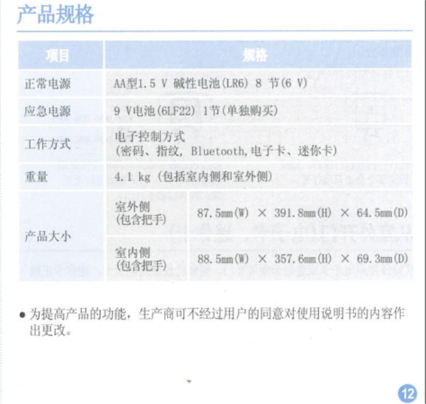 三星SHP-DP728指紋鎖使用說(shuō)明書(shū)