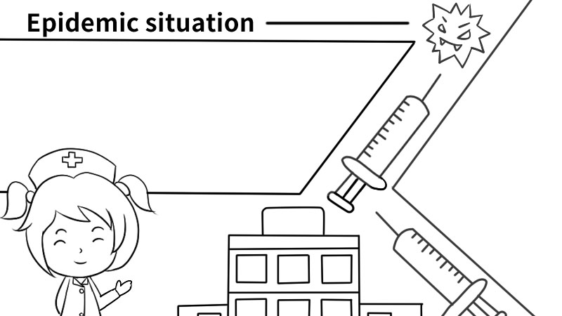 关于防疫情的英语手抄报 关于防疫情的英语手抄报的画法