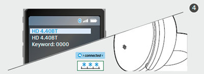 森海塞爾HD4.40BT耳機(jī)藍(lán)牙配對(duì)教程