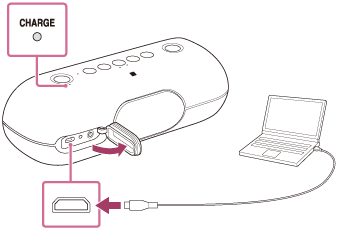 索尼SRS-XB20怎么連接電源充電