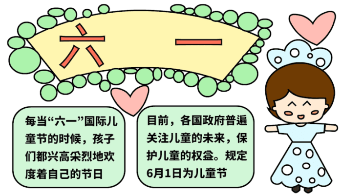 六一儿童节的手抄报 六一儿童节的手抄报怎么画