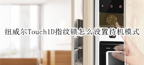 纽威尔Touch1D指纹锁怎么设置待机模式