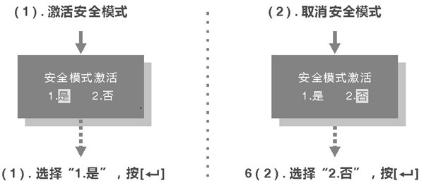 betech必达i3智能锁怎么设置安全模式