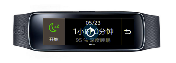 三星gear fit2pro怎么记录睡眠