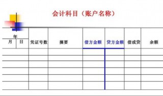 會計中的借方和貸方是什么意思 會計中的借方和貸方意思解釋