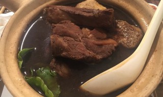 肉骨茶的做法和材料 肉骨茶的做法和材料介绍