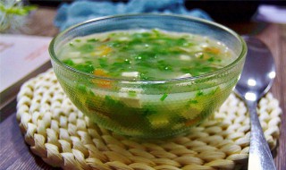 薺菜豆腐湯 薺菜豆腐湯做法介紹