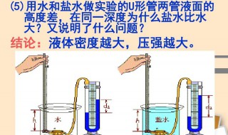 盐水和水哪个密度大 盐水和水哪个密度更大