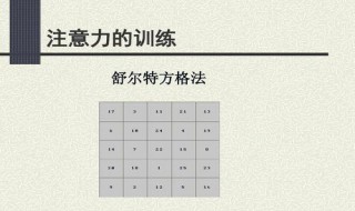 小学生注意力训练方法 小学生注意力训练方法有哪些