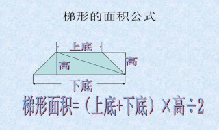 等腰梯形面積公式 這里有答案