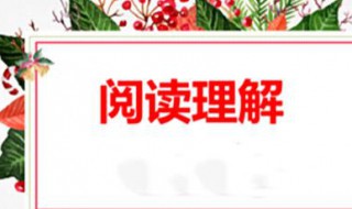 閱讀理解的技巧和方法有哪些 閱讀理解的技巧和方法分別是什么