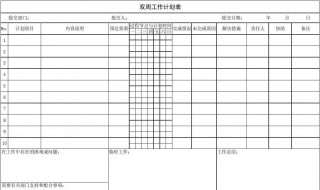 工作计划 个人工作计划怎么写