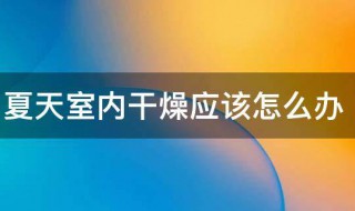 夏天室內(nèi)干燥應(yīng)該怎么辦 夏天室內(nèi)空氣干燥怎么辦