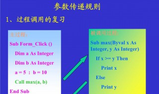 在vb中传递参数的方法有几种（vb函数调用默认参数传递方式）