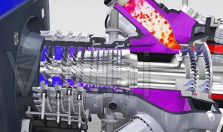 燃气轮机工作原理 燃气轮机工作原理视频