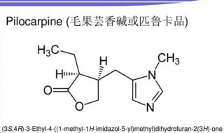 毛果蕓香堿的作用機制（毛果蕓香堿的作用機制和藥理作用）