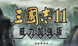 三国志11威力加强版创意打法（三国志11威力加强版各种玩法）