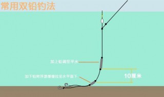 双铅钓法优缺点 钓鱼的双铅钓法是怎么样的