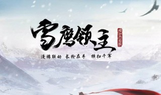 雪鷹領(lǐng)主技能搭配（雪鷹領(lǐng)主法師技能搭配）