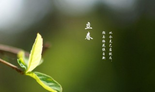 2021立春的問(wèn)候語(yǔ)發(fā)朋友圈