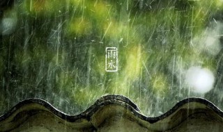 二十四節(jié)氣雨水的特征（二十四節(jié)氣雨水的氣象特征）