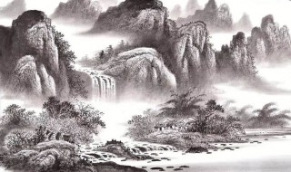 家里挂山水画的画寓意是什么（家里挂风水画山水画有什么说法）