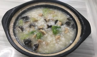 鸡肉青菜粥的做法（鸡肉青菜粥的做法大全）