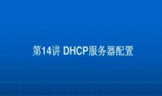 DHCP获取不到DNS怎么办 dhcp自动获取 dns