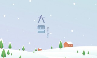 大雪是第几个节气（大雪是第几个节气之一）