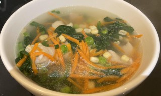 菠菜鸡汤步骤 菠菜鸡胗汤