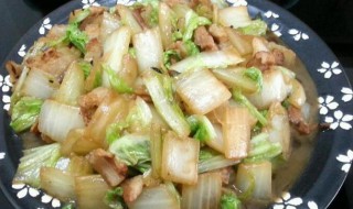 白菜炒鱼肉棒 白菜鱼肉的做法大全家常