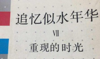 追忆似水年华多少字 红楼梦多少字