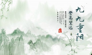 关于重阳节的资料（关于重阳节的资料简介）