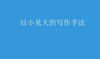 以小见大的亲情作文（以小见大的亲情作文600字）