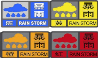 暴雨预警等级（暴雨预警等级可分为几级）